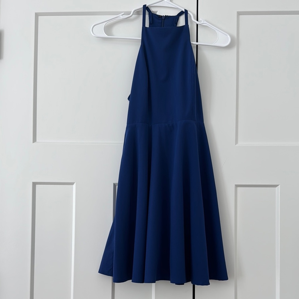 NWOT Lulu's Navy Blue Mini Dress